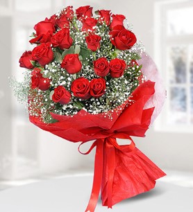 Kırmızı Gül Buketi 